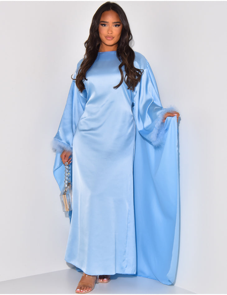 ABAYAS SATIN CAPE
