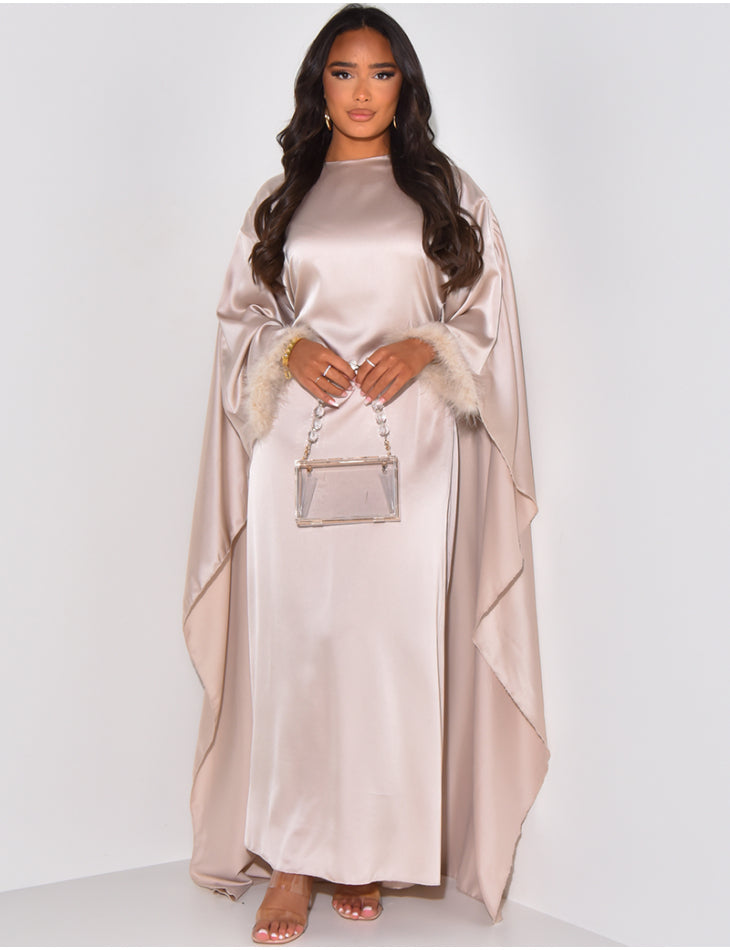 ABAYAS SATIN CAPE