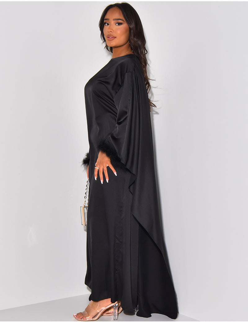 ABAYAS SATIN CAPE