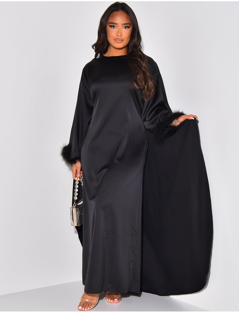 ABAYAS SATIN CAPE