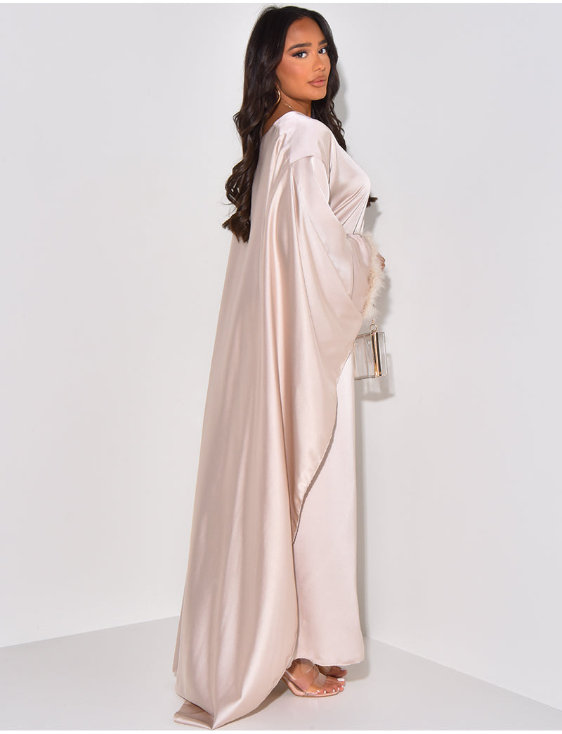 ABAYAS SATIN CAPE