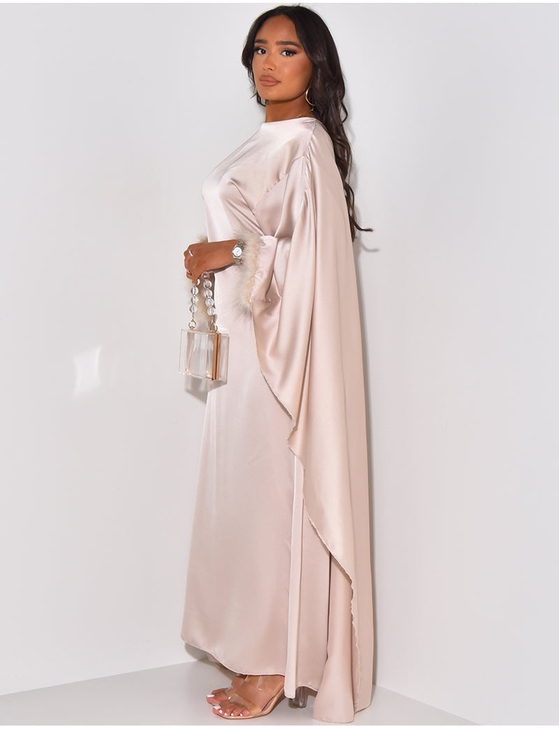 ABAYAS SATIN CAPE