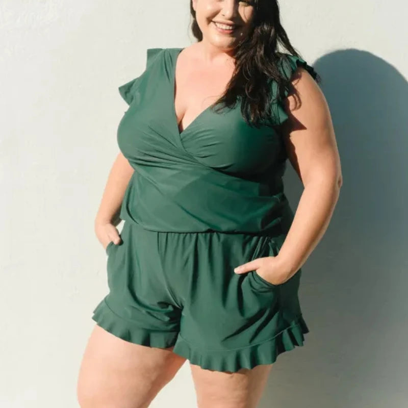 Swimsuit Romper With Built-in Bra (Get 50% OFF Only Today)